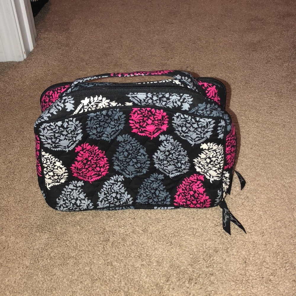 Small travel bathroom and makeup bag